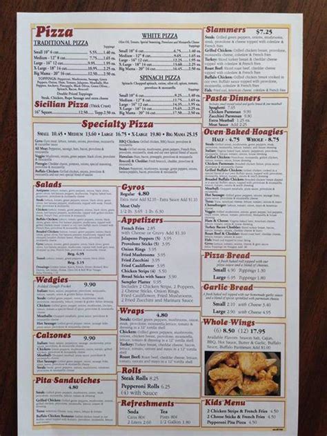 mama pepino's munhall menu 6 Mama Pepino's Locations
